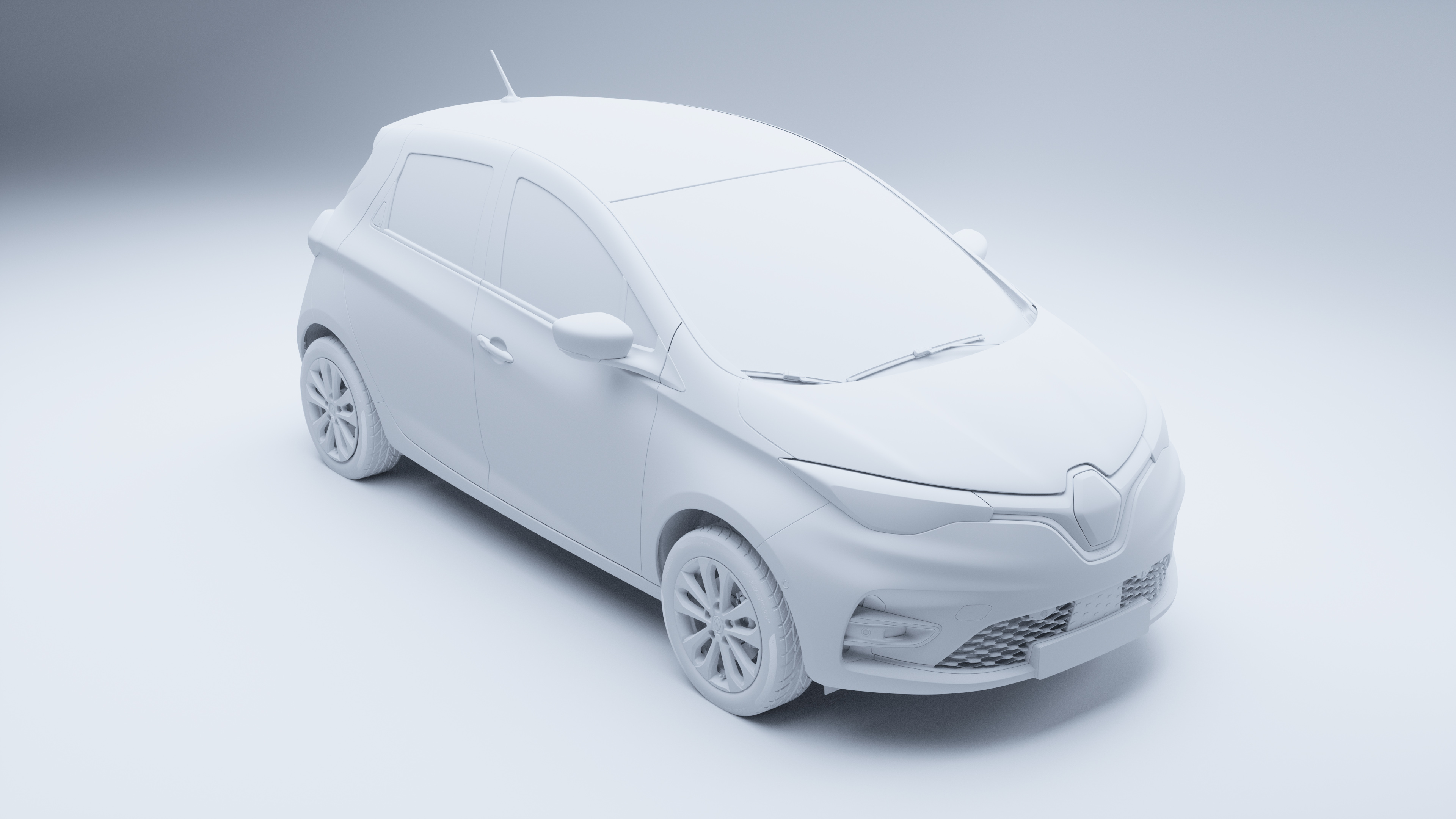 Greymode render
