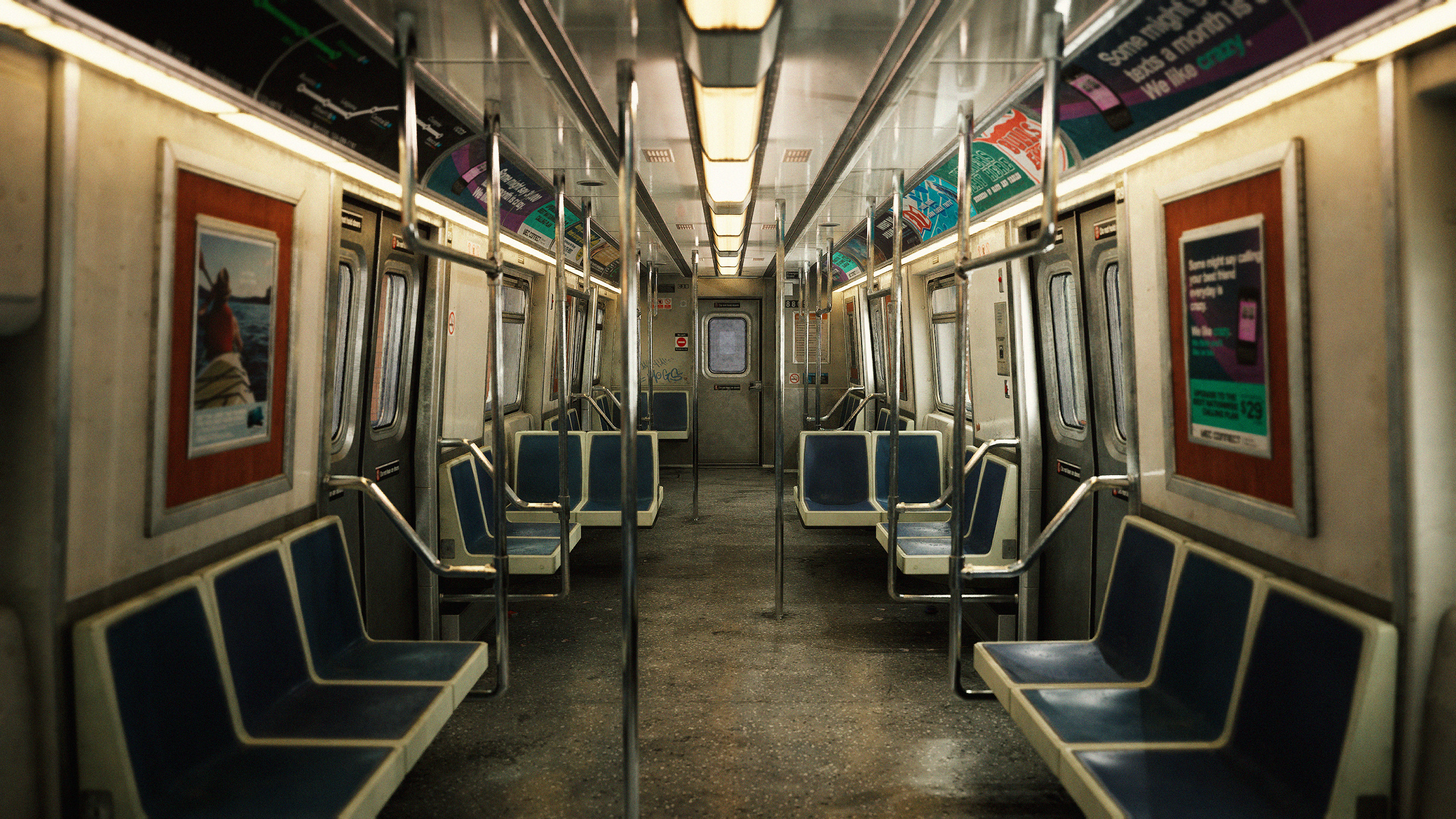 Subway Train Relight